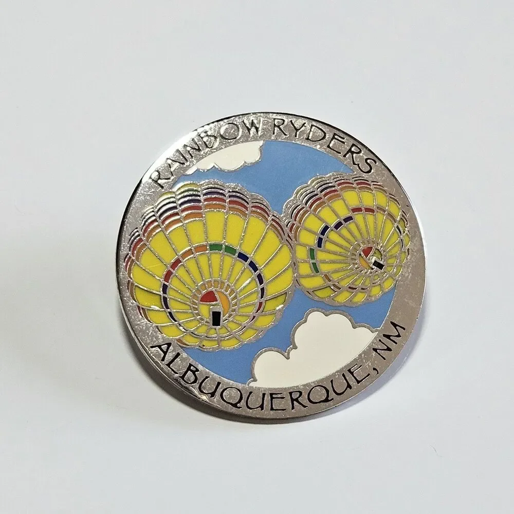 Rainbow Ryders Albuquerque NM Pin - Hot Air Balloons